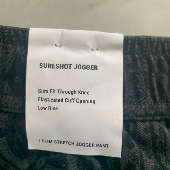 Zanerobe Sureshot Jogger Black/Grey Sz: 36. - Picture 11 of 14
